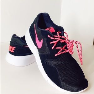 Nike Kaishi Sneakers GS Black/Pink Mesh Suede 5Y